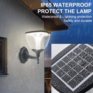 China Mono Crystalline Silicon Wall Solar Garden Light 10*10*35cm wholesale