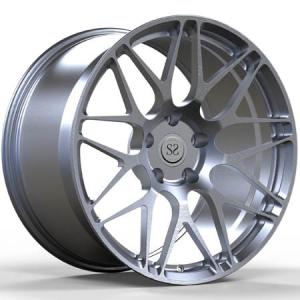 China 21 inch staggered 5*112 black milled forged alloy wheels for McLaren wholesale
