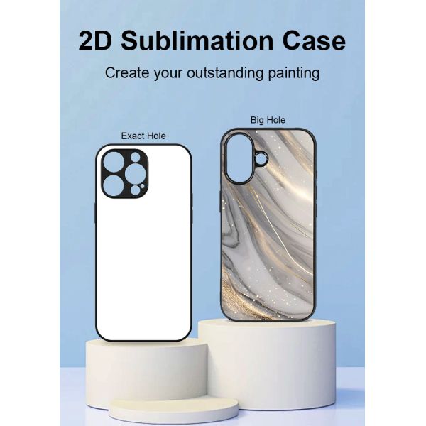 Easy Accessibility Sublimation Phone Case Blanks Shockproof For IPhone 14 15 Pro