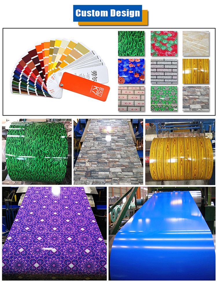 Hot Dipped Painted Sheet Metal Coils 0.4mm Metal Roofing Coil DX51D Color Code 9016