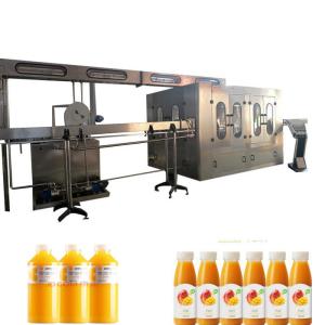China 2000BPH 500ml 3 In 1 Bottling Juice Equipment wholesale