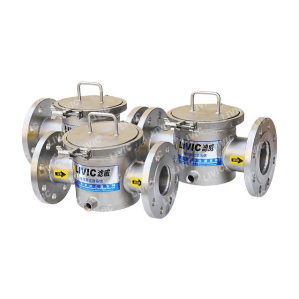 Magnetic Separation Equipment 80℃ , Magnetic Water Trap For Food / Beverage