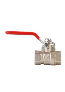 China DN100 Durable Brass Ball Valve Nickel Plating Surface Multi Scene wholesale