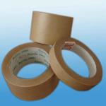 synthetic rubber Parcel packing Kraft Paper Tape , 135mic--160mic