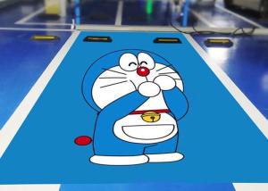 China Japan epson Double nozzles full color high quality Underground garage painting machine 3 years warranty wholesale