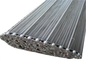 China Stainless steel sheet conveyor belt/weave belt/wire ring mesh wholesale