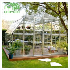 China Rectangle Garden Greenhouse 8' X 12' with Built-in Ventilation wholesale