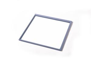 China PS Bevel Edge 3.2mm Toughed Blue Refrigerator Glass Shelf wholesale