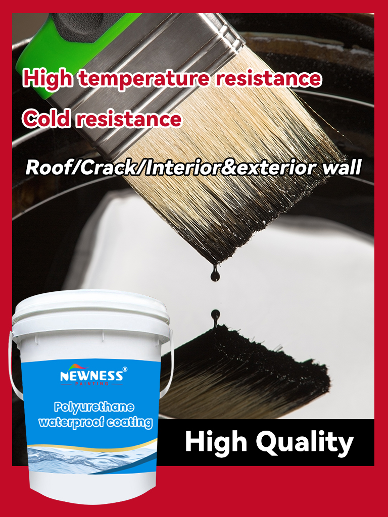 Roll Application Concrete Waterproofing Chemical Lasting Protection Liquid Roof Coating