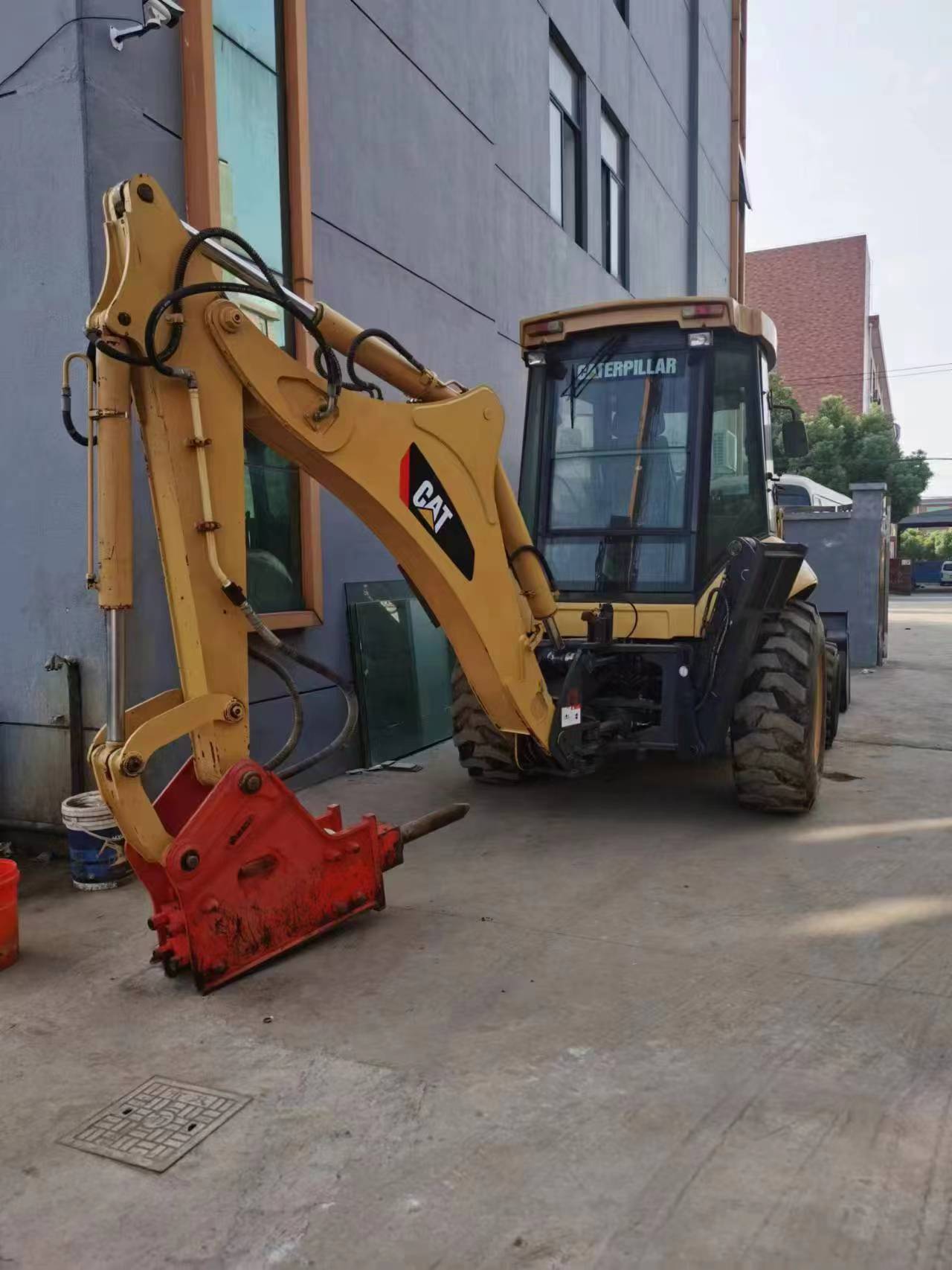 Used CAT420F Backhoe Loader 2019 Operating Weight 7TON CAT 420F Used Model