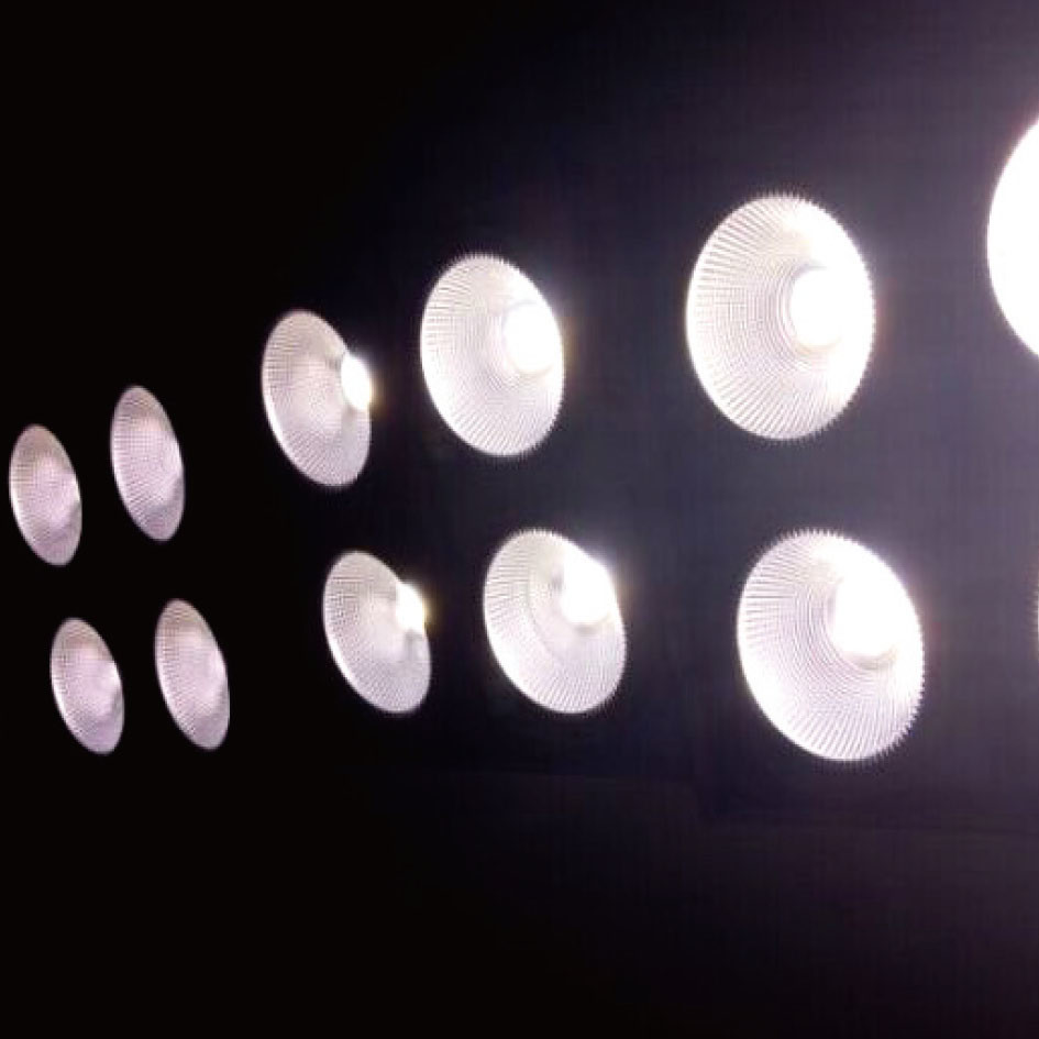 Commercial RGB Matrix Led Blinder Light , 400W Professional Concert Lighting