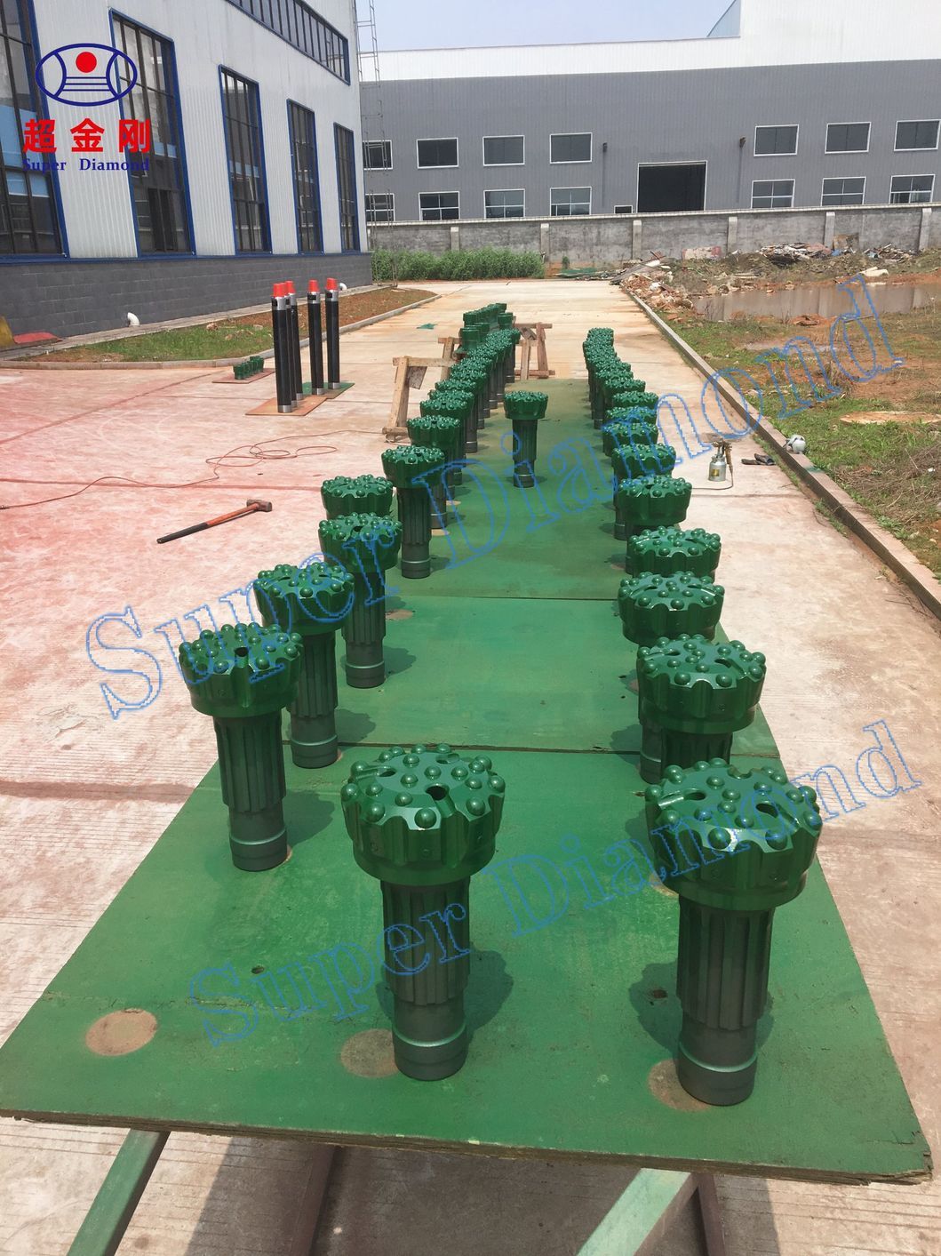 Hot Buy China Factory Mission50 DTH Rock Drill Bit for 5inch DTH Hammer High Air Pressure