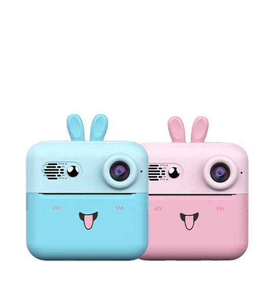 Countdown Shooting And Selfie Childrens Printable Camera Pink Blue 720P