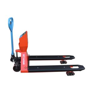 China Hydraulic Hand Pallet Jack Scales / Pallet Truck With Weighing Scale Mild Steel wholesale