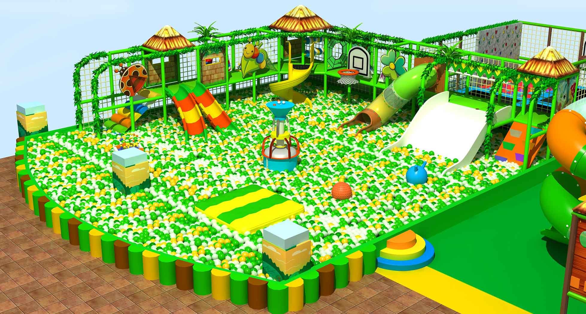 pirate ship theme indoor playground ball pit large play structure inside play for toddlers
