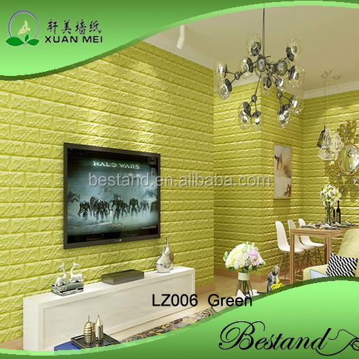DIY Self Adhesive EVA Foam Wallpapers 3D Brick Wall Stickers for Modern Living