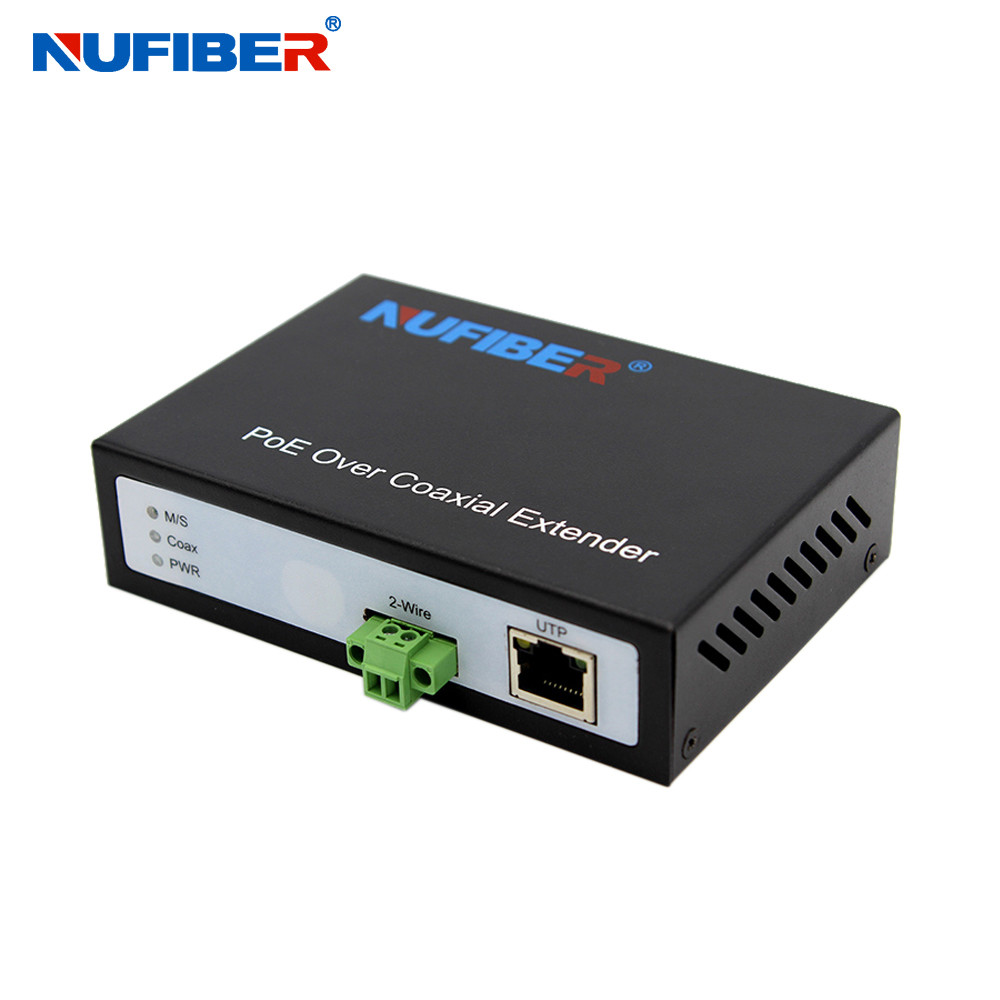 NF-9802PSE/PD POE Ethernet over Twisted Pair Converter 100Mbps POE RJ45 to 2-wire Extender DC48V