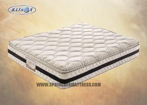 China Hotel Pillow Top Compressed Mattress , 8 Inch Pocket Spring Latex Mattress wholesale
