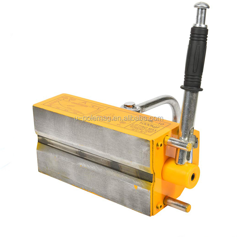 55.5Kgs Dead Weight PML-1000 Switchable Hand Controlled Lifting Magnet for Industrial