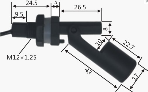 Quality Horizontal install float level sensor for sale