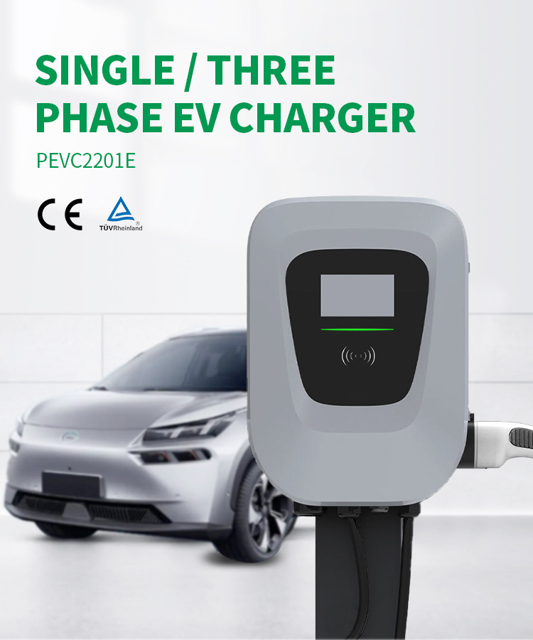 Highfly EU Warehouse In Stock CE TUV American Standard Wallbox 22kw/32A Charging Stations Fast Electric Car EV Charging