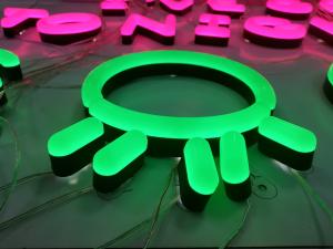 China Waterproof Acrylic Neon Channel Letter Signs Durable For Office wholesale