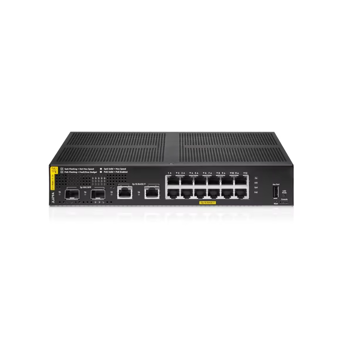 Customized Gigabit1G SFP 12 Port Switch JL679A CX6100 Serials Network Ethernet Switch with Stock Availability