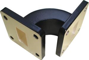 China WR10 thru WR430 Waveguide ARC E-bends and H-bends wholesale