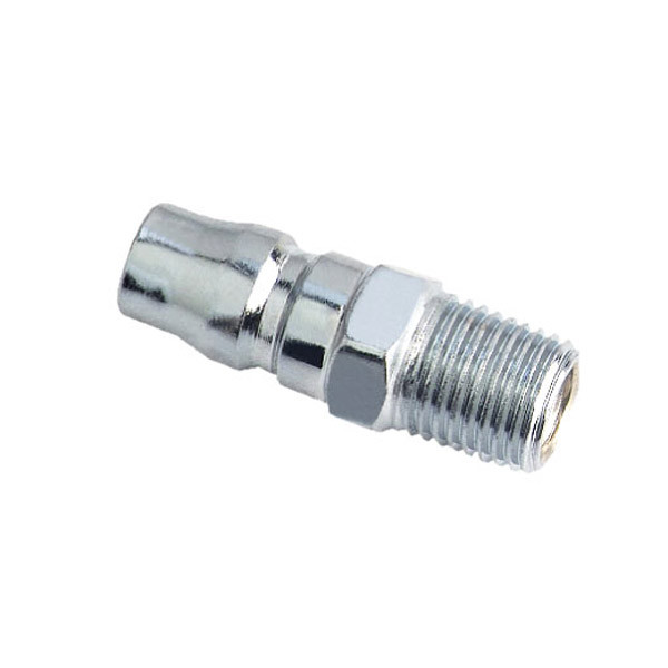 Stainless Steel Quick Couplers Male Type , PM Self Locking Quick Disconnect