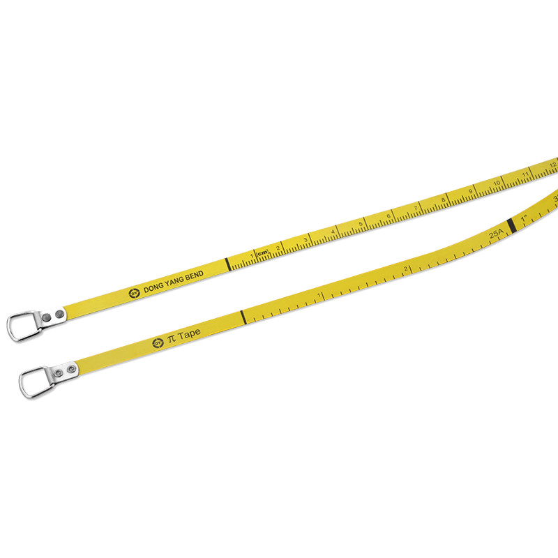 Wintape Compact 2m Pipe Diameter Tape Measure Mini Metal Ruler With Keychain