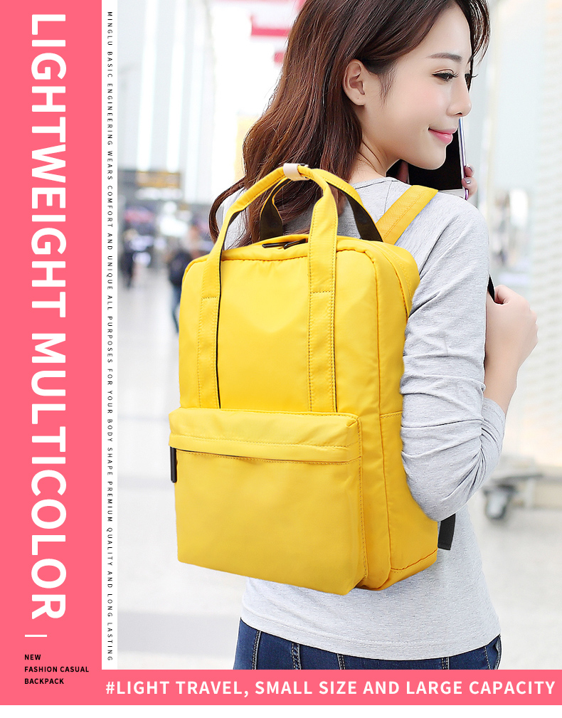 Wholesale customized Backpack School Bag High Quality Waterproof Nylon Kids School Bag Mochila