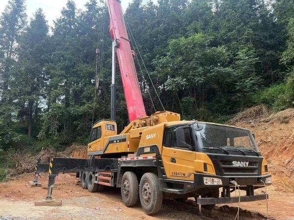 Quality 75t Truck Crane Mobile Crane Euro V Emission Standards Directly Sale for Products for sale