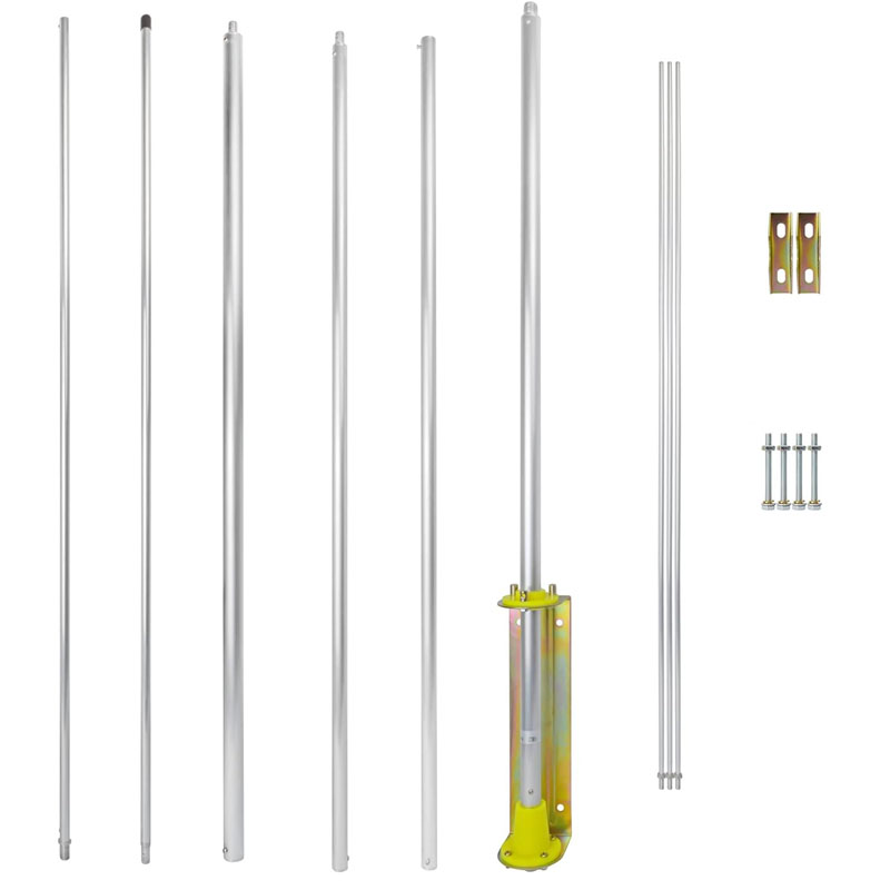 8dbiI FM AM Fiberglass Whip Marine President Copper CB Antenna for Trucks and Cars