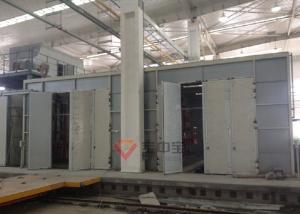 China Bus Paint Room With Electric Slip Doors Supply By Baozhongbao Painting Equipment wholesale