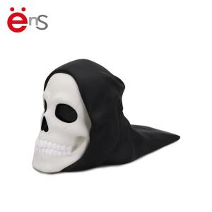 China Noctilucent Skeleton Halloween Door Stopper Non phthalate PVC Material wholesale