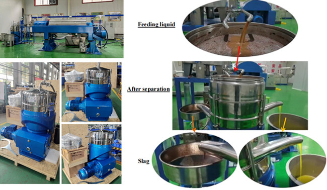 Oil Sludge 3 Phase Decanter Centrifuge Industrial Stainless Steel