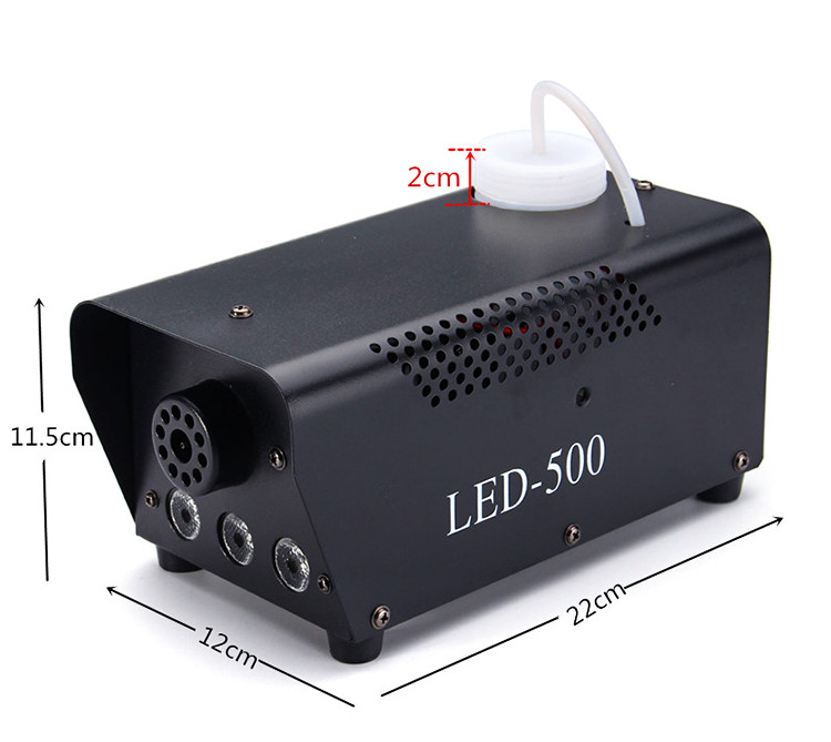 Liquid Mist Portable Fog Machine Remote Control Mini Smoke Machine 500w