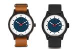 pu leather band cute double color dial fashion ladies watch with calendar