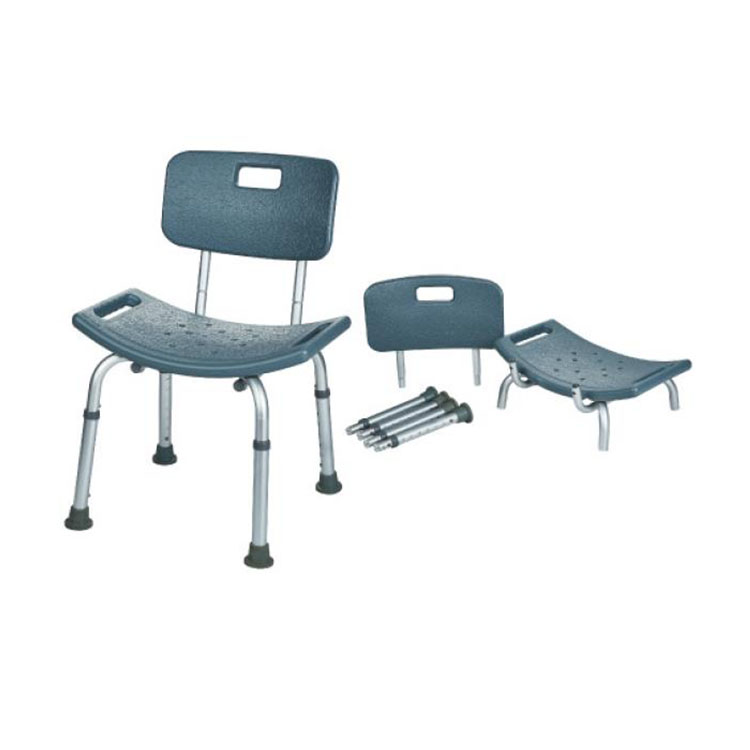 Shower Bench Bathroom Shower Chair Bath Seat with Back & handle