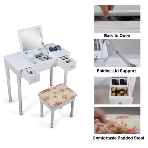China 75m Height Multifunctional Modern Wooden Dressing Table NC Painting wholesale