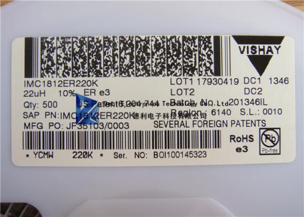 IMC1812ER220K 22µH Unshielded SMD Chip Inductors Wire Wound Inductor 180mA 3.2