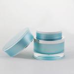 15G Irregular Fancy Pink Cosmetic Cream Plastic Jar Acrylic Packaging
