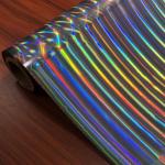 Wet Lamination Holographic Film Cold Lamination Polyester Metallized Film Roll