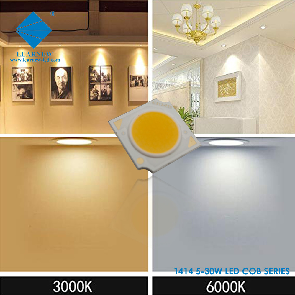 1414 Series High Power 12w 18w 36v 120-140lm/w COB LED CHIP For Led Grow Light