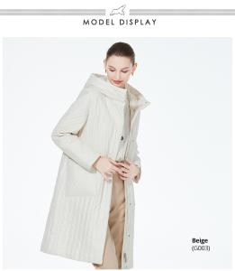 China Grey Green Waist Coat Woman Demiseason Coat Sophisticated Style wholesale