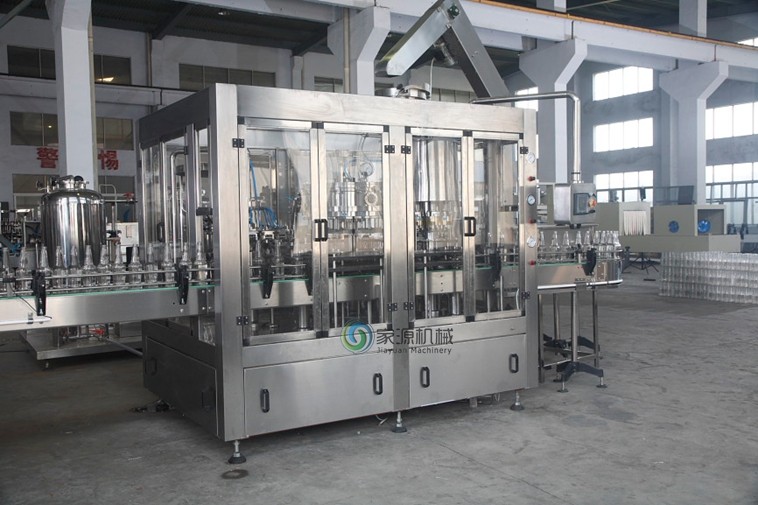 2 In 1 Monoblock Liquid Glass Bottle Filling Machine / Bottle Filling Equipment