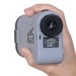 Outdoor 600m-1500M Golf Distance Measurer Telescope Gray Black