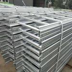 Non Flammable Fire Resistance Zinc Metal Cable Tray 50mm-1000mm Corrosion