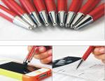 2014 Hot! Crystal pens - metal ball pen -red color