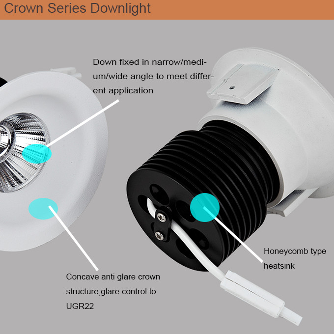 40W 2800 Lumens 36 Degree Lens 4000K Natural White Of Led Ceiling Light Warranty 3 Years